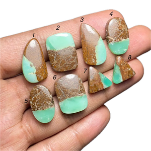 หินอัญมณี Cabochons,ชิ้นส่วนสวยงามจากธรรมชาติเกรดต่างๆขายดีที่สุดโบลเดอร์ - Product Image 4