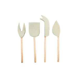 Juego de Cubiertos de Acero Inoxidable de 4 Piezas, Acabado Pulido Brillante, Borde Recto Duradero, Cubiertos Modernos para Uso en Hoteles y Restaurantes - Product Image 2