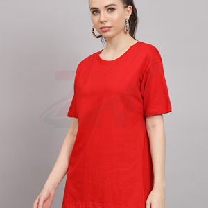 T-shirt court décontracté et confortable pour femme, coupe ajustée, sexy, respirant, doux, col rond, idéal pour l'été, prix abordable, personnalisable - Product Image 2