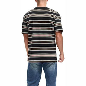 Camiseta de hombre extragrande 100% algodón de punto de secado rápido con logo impreso en 3D personalizable y diseños personalizables, camisetas para hombre en venta - Product Image 1