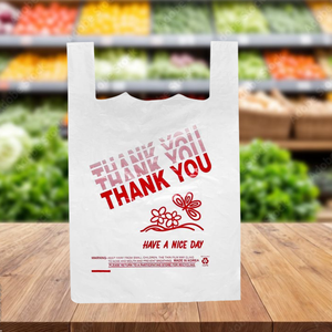 HDPE Poly Film Biodegradable Packing <b>Bags</b> <b>Drawstring</b> Custom Printing <b>Waterproof</b> Flexible Durable Bulk Factory Supply Hai Ha - Product Image 1