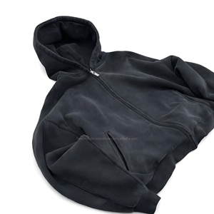 Sweat à capuche oversize en polaire pour homme, respirant, confort quotidien, avec capuche ajustable, motif uni, toutes tailles - Product Image 3