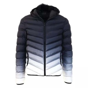 Veste matelassée unisexe personnalisée de haute qualité en gros avec col montant et logo frontal, imperméable et respirante, pour adultes - Product Image 1