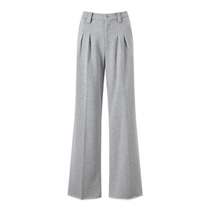 Women's 2026 Autumn Winter Casual Loose High Waist Elastic Waist Cotton Regular Fit Elastic Waist Breathable Custom - Product Image 4