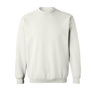 Oversized Crew Neck <b>Sweatshirt</b> Unisex Solid Color Regular Fit <b>Plain</b> Dyed Cotton French Terry Pullover Autumn Casual Wear - Product Image 4