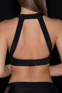 Nuevo Conjunto de Danza Polo para Mujer 2026, Top de Cuello Alto y Pantalones de Cintura Alta, Ropa Ligera para Entrenamiento de Verano, Servicio OEM - Product Image 3