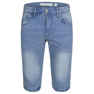 Nuevos Shorts Casuales de Mezclilla Transpirables Estilo Urbano con Logo Personalizado, Lavado Ácido, Desgastados, Tallas Grandes, Calidad Premium - Product Image 1