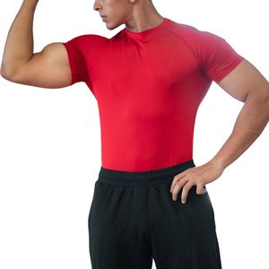 Camiseta de Compresión de Manga Corta para Hombre, Personalizada, al por Mayor, de Secado Rápido, Transpirable, para Correr, Gimnasio, Entrenamiento, Fitness y Deportes - Product Image 2