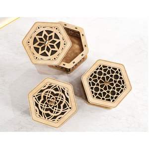 Quemador de Incienso de Madera Clásico Hecho a Mano Ecológico y Difusor de Aromaterapia, Soportes Decorativos - Product Image 3