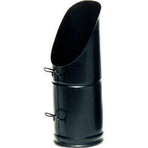 Cubo para carbón de metal con acabado negro y asa, para el hogar, jardín, exterior, accesorios para chimenea - Product Image 6