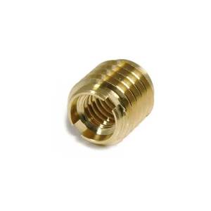 Brass Unheaded Screw-in Insert for Plastic Moulding and Assembly Reliable Metal <b>Fastening</b> Solution - Product Image 3