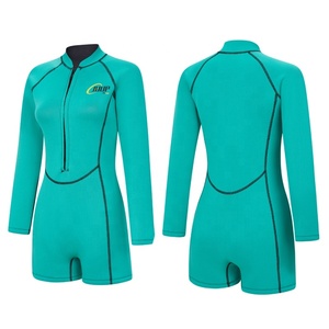 Combinaison de natation professionnelle pour femmes, en néoprène de 2.5mm, une pièce, pour la natation en plein air, le surf, la plongée en apnée, la plongée sous-marine - Product Image 2