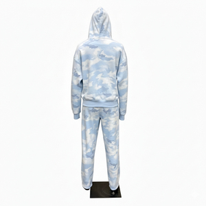 High Quality ARTIZ INTERNATIONAL <b>Mens</b> Streetwear 2 1 Solid Printed Winter Tracksuit Heavy Fleece 100% Cotton Hoodie Cargo - Product Image 4
