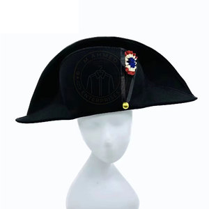 Chapeau Bicorne Tendance en Laine 100% Écologique, Léger et Confortable, Style Vintage pour l'Extérieur – Grande Vente - Product Image 3