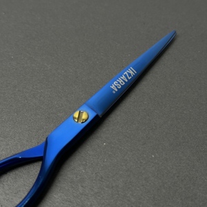 High Quality Custom Branding Barber Scissor Barber Hair Cutting Razor Scissors New Style 6.5 Inches <b>Shears</b> with Fix Finger Rest - Product Image 3