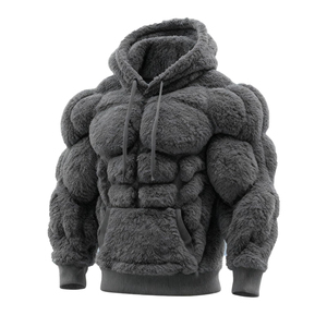 Sudadera con Capucha para Hombre, Personalizada, Lisa, de Forro Polar, 100% Algodón, Estampada, Invierno, Ecológica, Transpirable, Premium, Venta al por Mayor, Uso Diario - Product Image 3