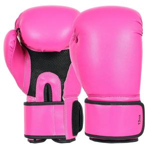 Guantes de boxeo de piel auténtica de vaca con logotipo personalizado guantes de boxeo de entrenamiento de PU profesionales al por mayor guantes de boxeo de 10oz 12oz 14oz - Product Image 1