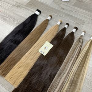 Venta al por mayor 100% cabello humano vietnamita blanqueado recto colecciones a granel con Balayage Ombre Color - Product Image 6