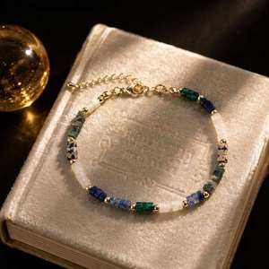 Pulsera de Código Morse Creativa para Mujer y Hombre, Pulsera de Cuentas Multicolor Estilo Boho de Verano con Cierre de Langosta, Regalo para Amiga, Hermana, Esposa - Product Image 3