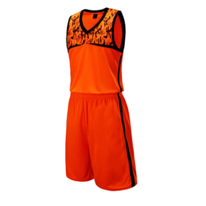Uniforme de basket-ball pour hommes, col en V, fabriqué au Pakistan, respirant, 100% polyester, sans manches, uniforme de sport - Product Image 2