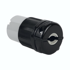 Hubbell เข้ากันได้ WJ-9331B L6-30 NEMA อุตสาหกรรมความจุสูง30A ล็อคปลั๊ก250V (ไนลอน + พีซีสีดำ + ขาว) สำหรับการใช้งานในโรงงาน - Product Image 3