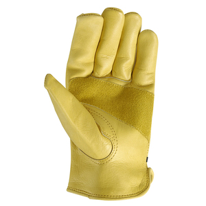 High Quality Cow <b>Split</b> Leather Mechanics Gloves Full Finger Safety Anti Heat Fire Resistant Safety Work Gloves - Product Image 3