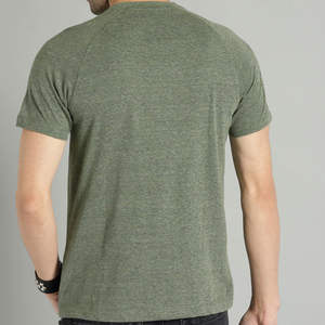 T-shirt pour homme en coton 100% - Coupe ajustée - Logo personnalisé imprimé - OEM - Séchage rapide - Écologique - Respirant - Product Image 3