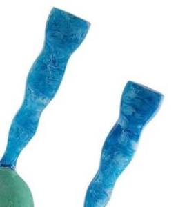 Cuchara de Resina Ecológica para Cena, Diseño Artístico Audaz, Acabado Espejo, Duradera, Segura para Alimentos, Vajilla para Fiestas - Product Image 3