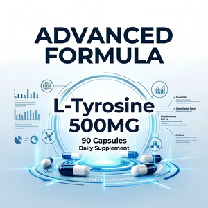 OEM ODM L-Tyrosine 500mg Capsules Acide Aminé Complément Alimentaire 90 Capsules Marque Privée Nutrition - Product Image 4