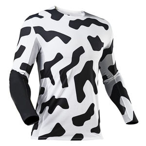Maillot de Motocross Personnalisé en Gros avec Logo Promotionnel, Vêtement Sans Manches Respirant en % Polyester Sublimé pour la Conduite - Product Image 4