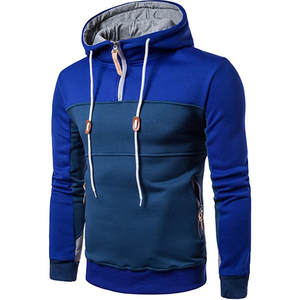 <b>Men's</b> Hoodie 3/4 <b>top</b> quarter zipper Sweatshirt Casual Basic Essential direct Factory sale <b>men</b> <b>Cropped</b> thicken Pullover Hoodie - Product Image 3