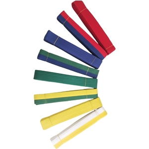Cinturones de Karate Unisex de Algodón Personalizados de Alta Calidad con Servicio OEM para Entrenamiento de Jiu-Jitsu y MMA, Logotipo Personalizado Frontal, Secado Rápido y Transpirables - Product Image 1