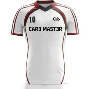 ชุดยูนิฟอร์มฟุตบอลขายส่ง คุณภาพสูง เป็นมิตรกับสิ่งแวดล้อม ทนทาน โพลีเอสเตอร์ 100% น้ำหนักเบา ระบายอากาศได้ดี เสื้อเจอร์ซีย์แบบสั้น ปรับแต่งได้ - Product Image 4