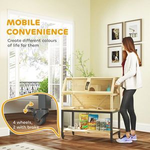 Para el envío de jaula de hámster de madera prohibida por para dueños de mascotas - Product Image 4