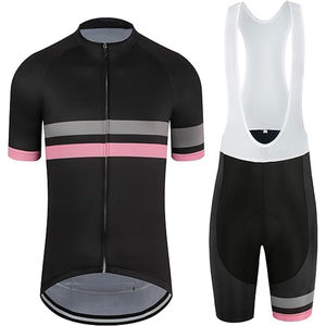 Ensembles de Vêtements de Cyclisme Légers de Haute Qualité, Grandes Tailles, Manches Courtes, Col Montant, 100% Polyester, Séchage Rapide, Respirant, Tout Confort - Product Image 1