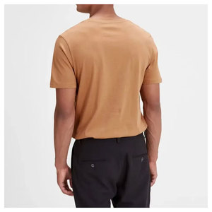 Camisetas de Hombre Nuevas a la Moda, 100% Algodón, Corte Regular, Manga Corta, Antiarrugas, Transpirables, Buena Calidad, Venta al Por Mayor - Product Image 5