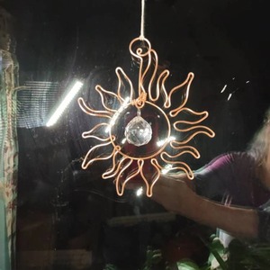 Atrapasoles con Diseño de Rayos de Sol para Decoración del Hogar, Sala de Estar, Cocina, Jardín, Balcón, Cafetería, Ventanas y Salas de Yoga, de la India - Product Image 5