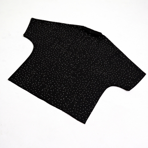 T-shirts surdimensionnés pour hommes avec strass, style streetwear, coupe ample, t-shirt d'été respirant en coton pour hommes - Product Image 6