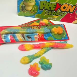 <span class=keywords><strong>ราคา</strong></span>ส่งจากโรงงาน รับผลิตแบบ OEM ลูกอมเยลลี่ผลไม้ รูปทรงกบและงู ลูกอมหวาน ฮาลาล - Product Image 3