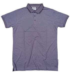 Tissu tricoté 100% coton, chemise de golf à manches courtes pour homme, design uni avec boutons sur le devant, personnalisez votre style, votre propre logo - Product Image 6