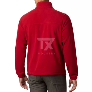 Men's Long Sleeve Polar <b>Fleece</b> Shirt <b>Jacket</b> Winter Coat <b>Warm</b> Insulated Button Front - Product Image 2