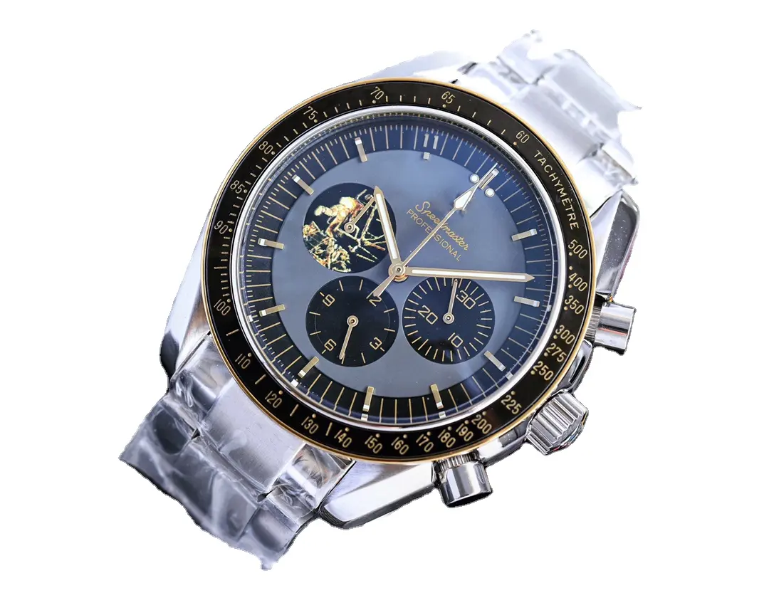 นาฬิกาสแตนเลสควอตซ์ความเร็วสูงสุดของแบรนด์ดังชื่อดังที่ผลิตในญี่ปุ่น