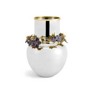 High Sale Flower Vase For Home Livingroom Table <b>Top</b> Decorative Use Wedding Entrance Use Flower Vases Pot In Antique Brass Finish - Product Image 5