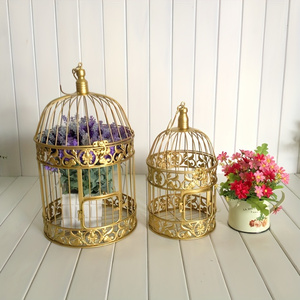 Vintage Metal Candle Holder Lantern Decorative Hollow Candle <b>Stand</b> For Home Wedding Party Table Garden Decoration - Product Image 1