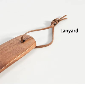 Chausse-pieds en bois massif de qualité supérieure, avec manche de 15,5 à 31 cm, pour femmes enceintes et personnes âgées, pour la maison, artisanat naturel - Product Image 2