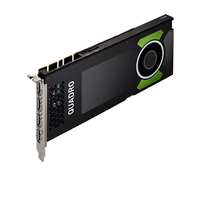 Kartu Grafis Workstation Performa Tinggi 8GB GDDR5X GPU Tampilan CAD Rendering Desain Teknik Quadro P4000 Kipas PC Desktop