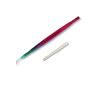 Herramienta Profesional Multicolor de Acero Inoxidable Duradero para Lifting de Pestañas, Separador de Cejas con Efecto Degradado, Aislador de Pestañas Arcoíris - Product Image 3