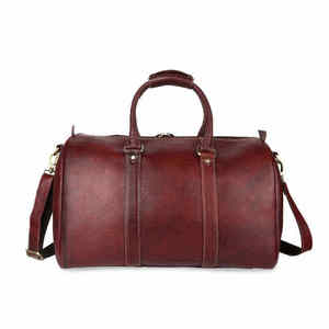 Wholesale High Quality Vintage Fashion <b>Luggage</b> Leather Mens Everyday Overnight Handbag Leather Large Capacity Sports Gym Bag - Product Image 3