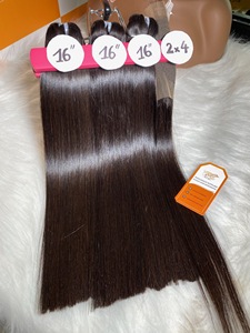 Extensiones de cabello real liso de hueso sedoso de donantes vietnamitas de alta calidad sin procesar para mujeres - Product Image 2
