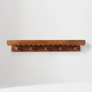 Best Seller Solid Wood <b>Wall</b> <b>Hook</b> <b>Rack</b> Wave Design Coat Hanger Modern Minimalist Home Decor Entryway Storage <b>Hooks</b> - Product Image 3